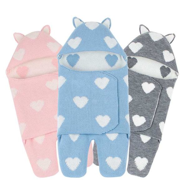 

newborn baby sleeping bags winter warm infant stroller sleep sacks cute animal swaddle wrap cocoon