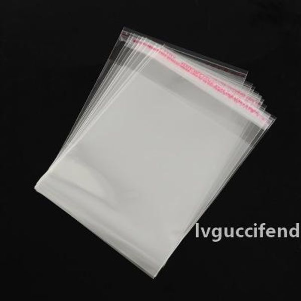 

1000pic/lot clear self-adhesive cello cellophane bag self sealing small plastic bags for candy packing resealable cookie packaging bag pouch