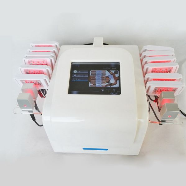 

portable 650nm lipolaser diode lipo laser 16 paddles slimming machine for fast fat burning body shaping