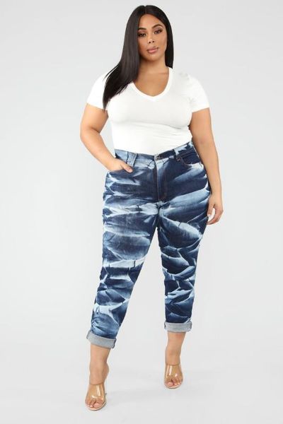 

fashion soldi denim jeans womens office lady high waisted jeans skinny bulift pants, Blue
