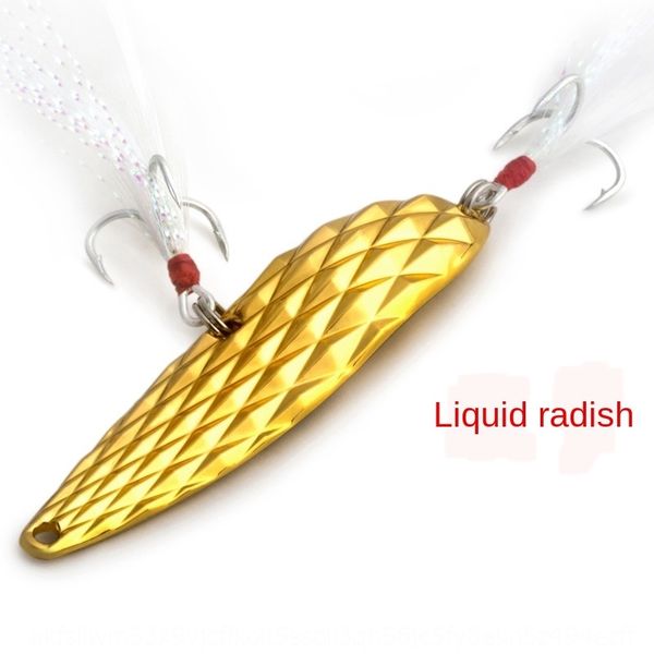 

cuuri juyang luya sequin cocky mouth fake bait bass spoon-shaped fresh water long-distance feeding fur fake bait pineapple perch pineapple h