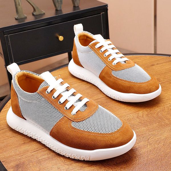 

new highquality mens sneakers, cowhide mesh sneakers, mens lowcasual shoes, flat canvas sneakers, retro patchwork casual cotton shoe qwt, Black