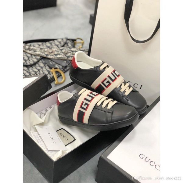 

size 35-45, with original box, low-flat-bottomed ace embroidered sneakers, r brand casual sneakers, stylish flat-bottomed aa