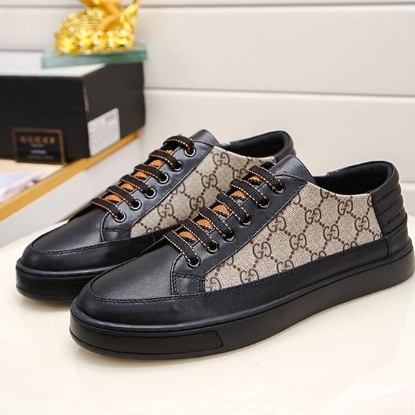 

mens shoes sneakers fashion scarpe da uomo with origin box men shoes vintage lace -up breathable sneakers luxury design zapatos de hombre