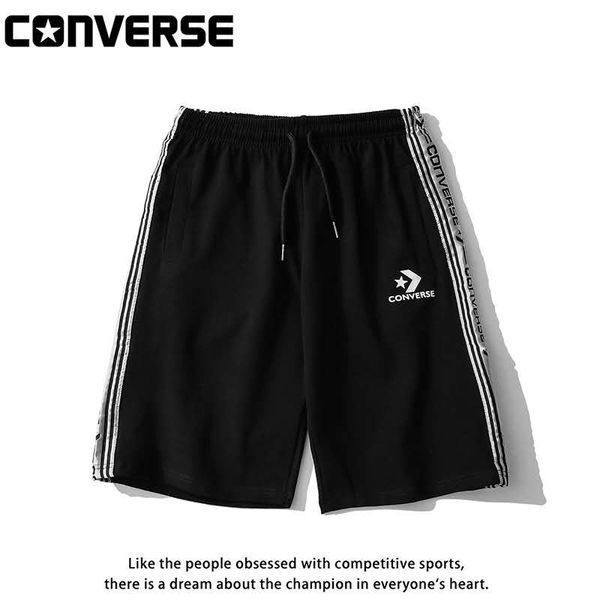 

2020mens shorts streetwear essentials high street summer shorts for men hip hop streetwear with 2 colors, Black