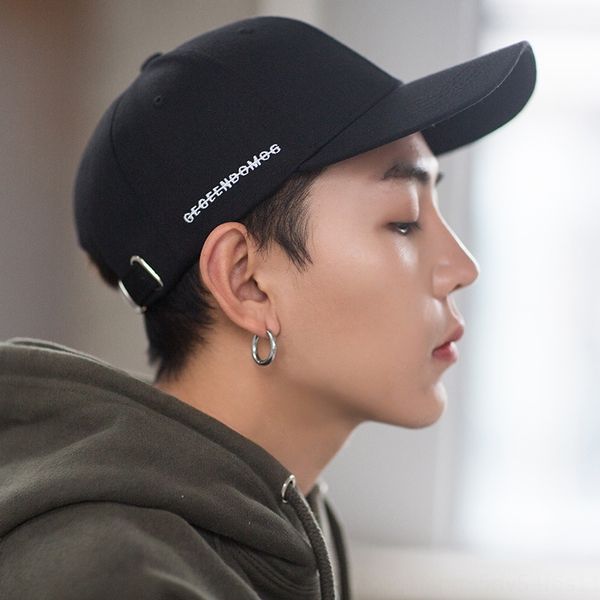 

g2mmy hat baseball hat men's fashion korean style cap summer thin sunscreen fashion leisure student street all-match sunshade baseball, Blue;gray