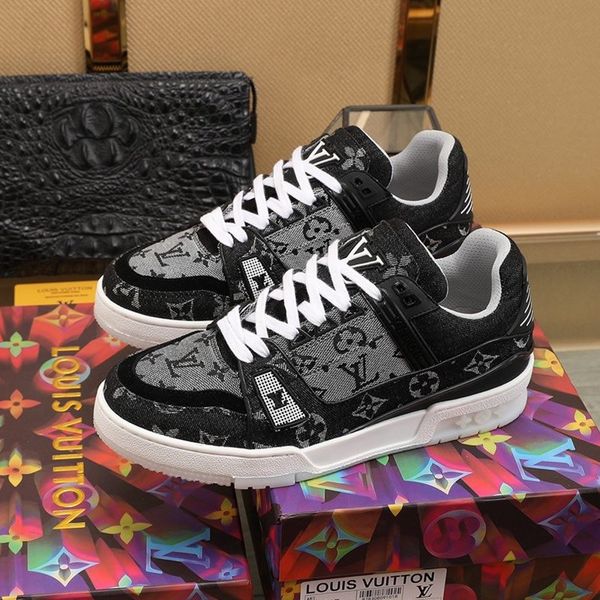 

2020 z11 тенденции моды mens дизайнерская обувь кожа mesh дышащие удобная открытый обувь на шнуровке повседневный hiker обувь мужские кроссо, Black