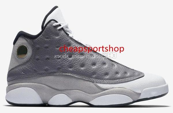 

13 atmosphere grey basketball shoes men 13s atmosphere grey white sports sneakers