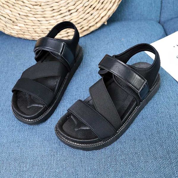 

черные сандалии для студенток, Black