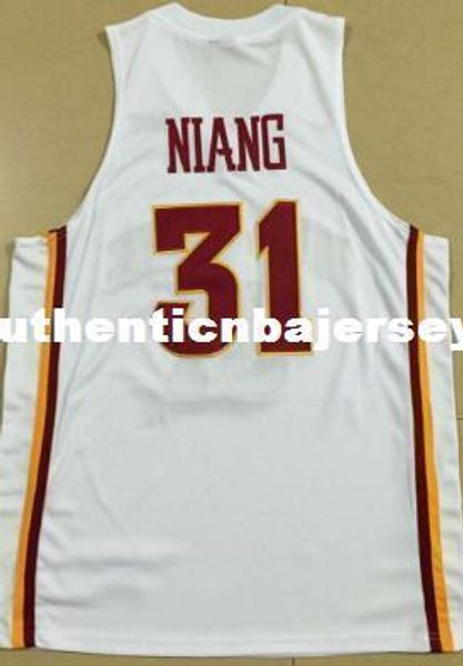 

#31 georges niang jersey,men's red white yellow stitched stitched jersey, Gray