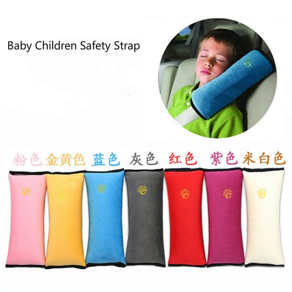 

baby children safety strap car seat belts pillow protect shoulder pad car soft headrest seatbelt cushion neck pillow carstyling