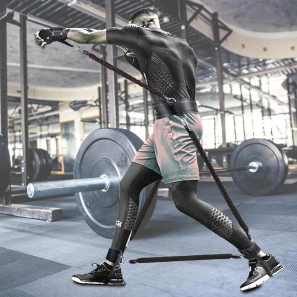 

resistance bands sports fitness stretching ropes waistband ankle straps kit equipment accessories