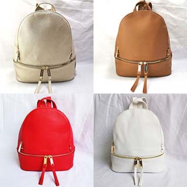 

2020 new school bags girl pu backpack strawberry poached egg printed student portable shoulder bag#827