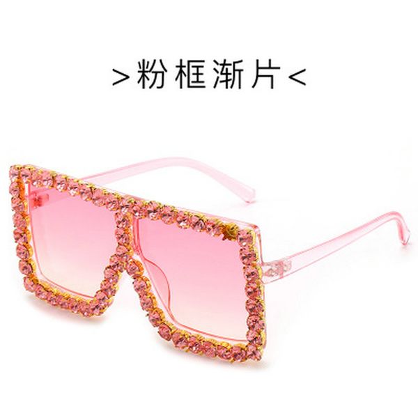 

crystal square sunglasses fenchi women sunglasses classic brand designer frame retro crystal square ladias eyewear occhiali da sole qxwls, Blue