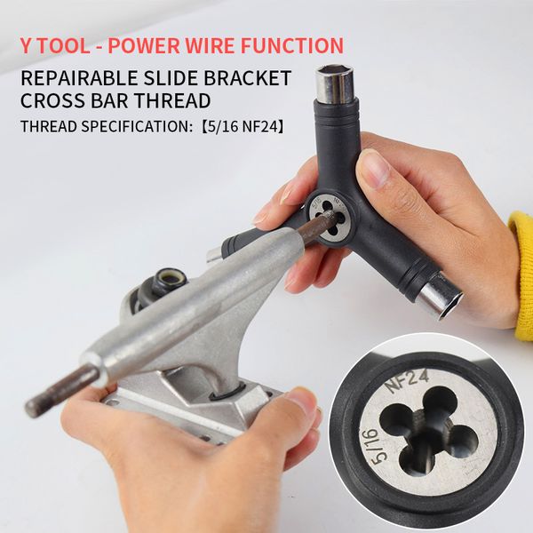 

skate tool multifunctional t/y tool for skateboard