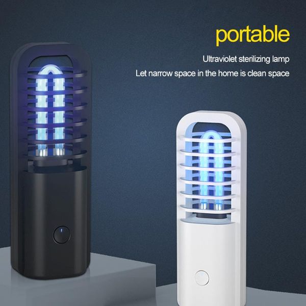 

2.5w portable car uv germicidal lamp usb charging uv sterilization lamp car sterilization remove smell