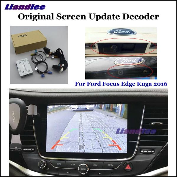 

hd reverse reversing parking camera for focus edge kuga 2020 rear view rearview backup camera decoder accesories alarm car