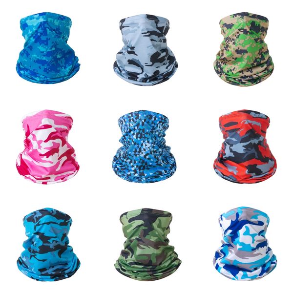 

tactical hunting camouflage scarves sniper er multi scarf veil face mesh scarves outdoor fishing traveling anti-mosqui #804#466, Black