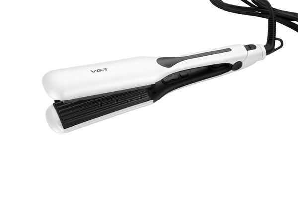 

vgr hair straightener new splint widened european regulation temperature control does not hurt hair salon tool straight plate clamp vgr-557, Black