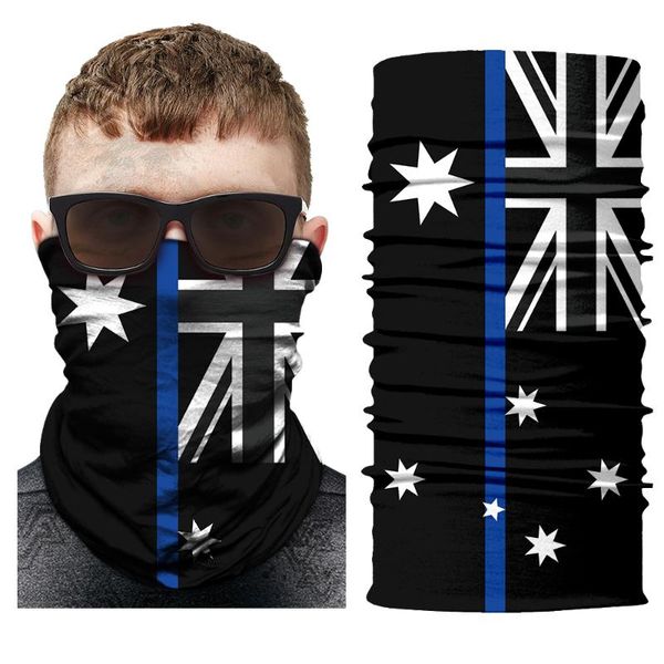 

cycling caps & masks customized flag bandanas hiking sunscreen treckking neck scarf face mask warmer headwear headband, Black
