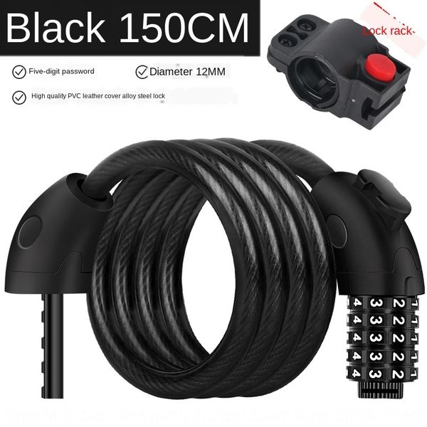 

bicycle steel bicycle head accessory head wire code anti-theft steel cable code lock helmet safety lock accessories