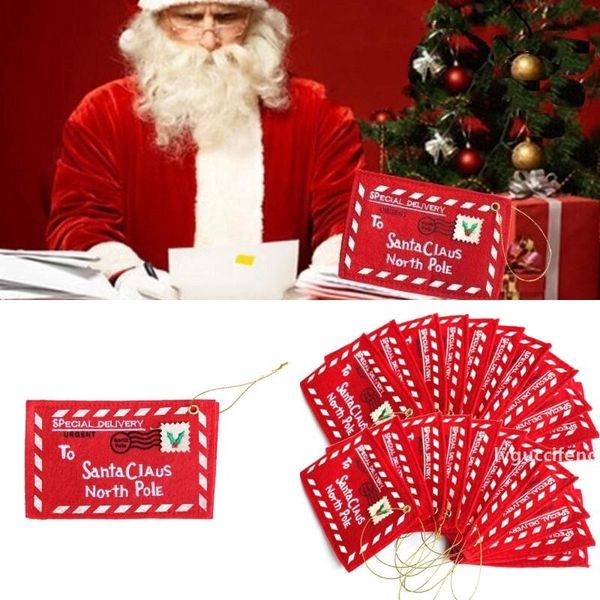 

christmas envelope pendant tree accessories christmas gift card holders gift card box candy holder with envelopes xmas small gift bags