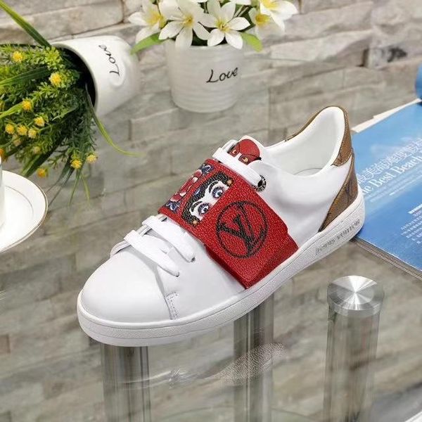 

2020a luxury men's and women's graffiti hand-painted casual sports shoes, fashionable wild high-end couple banquet shoes, size: 35, Black