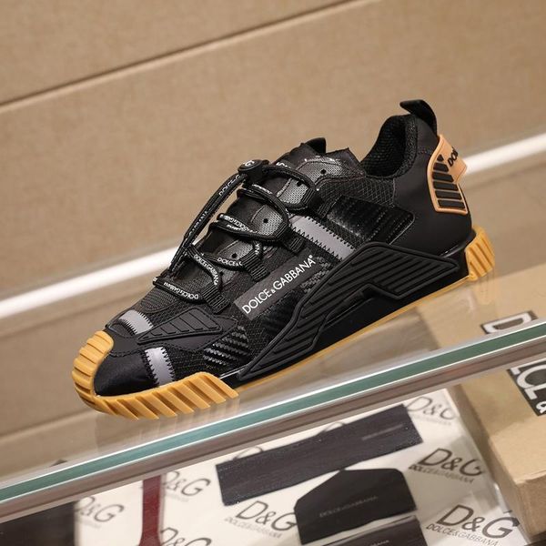 

0062 brand designer high-quality men's casual sports shoes, outdoor casual shoes, with original box packaging size 38--45, Black