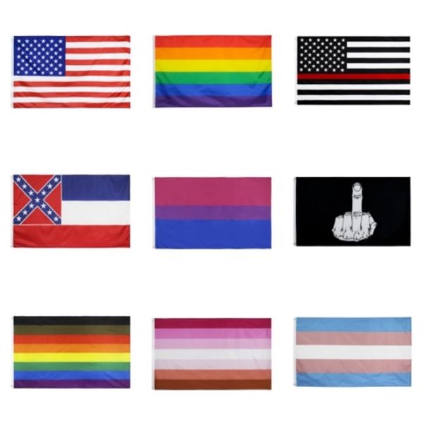 

deer head flag banner for jaeister decorative flags and banners 3x5 feet#377