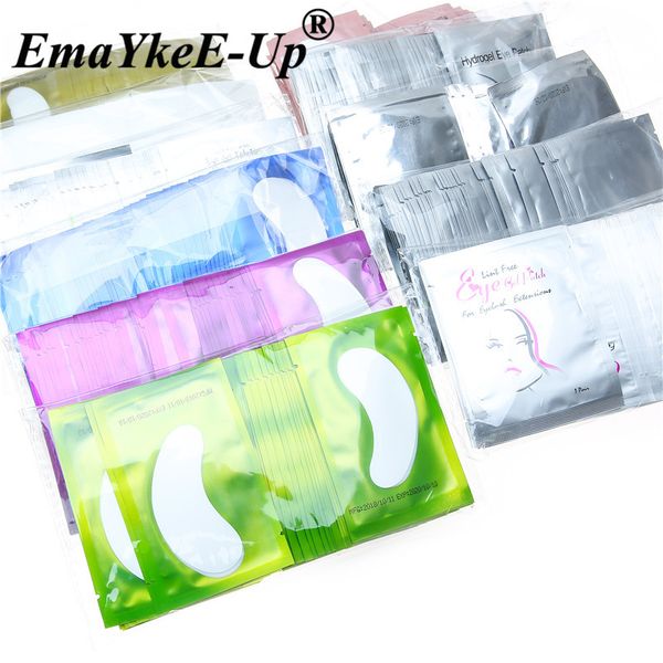 

300pairs new paper patches eyelash under eye pads lash eyelash extension paper patches eye tips sticker wraps make up tools