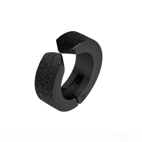 

fashionable jewelries earrings titanium steel grind arenaceous ear earrings stylish jewelry accessories earring oorbellen bijoux, Silver