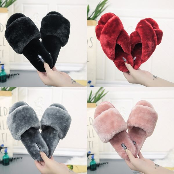 

high-quality slippers sandals slides slippers sandals huaraches flip flops loafers scuffs wedge heel shoes for wo kq16011#891, Black