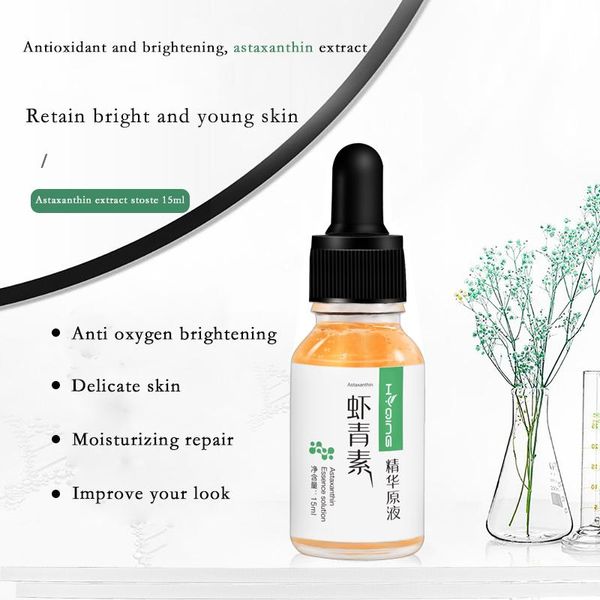 

Improve Skin Dullness Astaxanthin extract essence Multi-layer Repair Natural Health Oil-control Smooth and Clean Skin Care wholesale lot