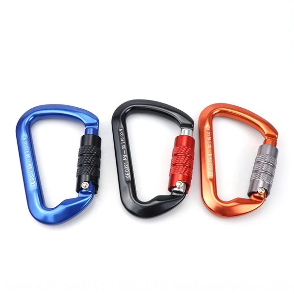 

v8tdq climbing пряжки 30kn главного замок веревка скользя антенную кнопку работы висит пряжки безопасности крюка авиация алюминия быстро han