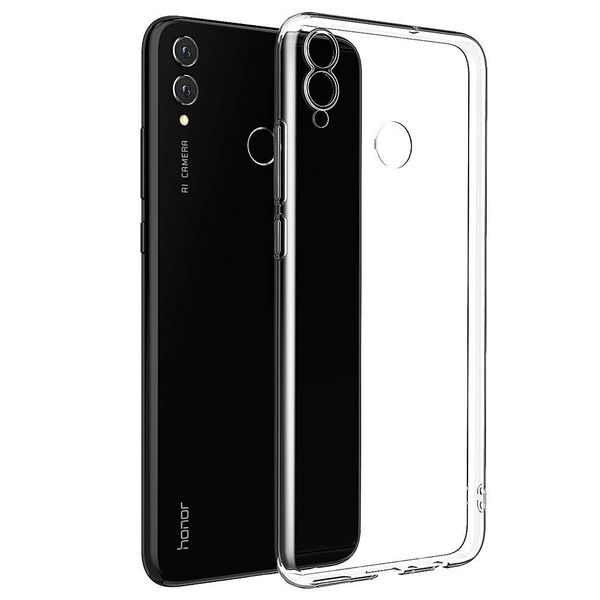 

case for huawei honor 8 8x 8c tpu silicon clear fitted bumper soft case for huawei honor 8 pro 8x max transparent back cover