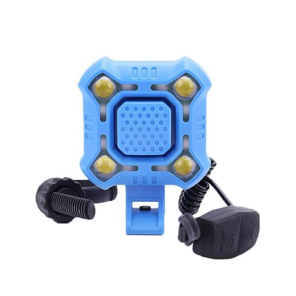

bike light bicycle horn usb rechargeable,super bright bicycle headlight waterproof,1200mah battery,5 lighting modes,5 horn sound