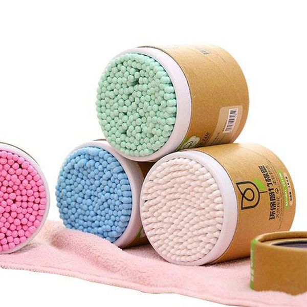 

bamboo cotton swab wood sticks soft cotton buds cleaning of ears tampons microbrush cotonete pampons health beauty 200pcs/lot