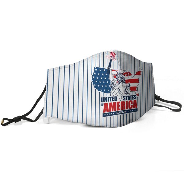 

women men face mask dust mask muffle-new-w-york city_yankees baseball printed with adjustable ear hook mas, Silver
