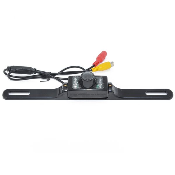 

car rear view 7led camera parking system backup monitor license plate camera night vision