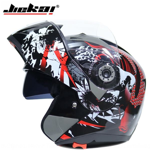 

1m8pw jiekai 105 motorcycle men's and women's motorcycle lens helmet autumn and winter four seasons universal full cover cover ful
