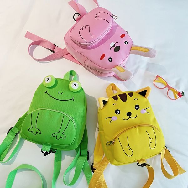 

korean children's 2020 new bag backpack cute cartoon small backpack fashionable schoolbag for boys and girls