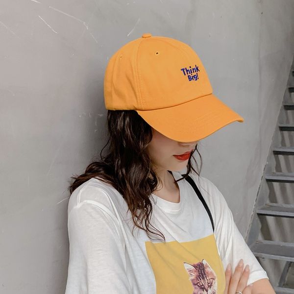 

4bytn female american soft letter embroidery baseball summer fashion curved cap men' embroidered sunscreen hat casual all-match sunscr, Blue;gray