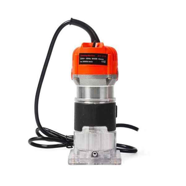 

800w 30000rpm wood working milling machine electric trimmer engraving slotting carving wood router home woodworking diy tools
