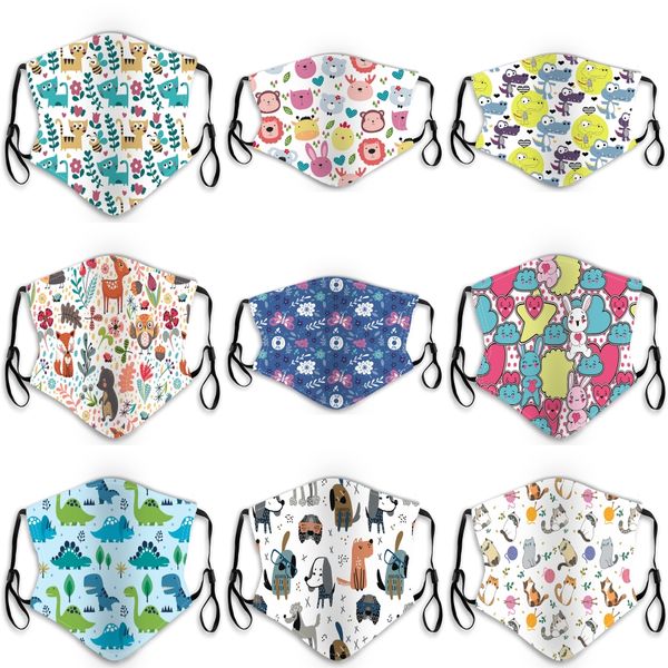 

face mask designer mask washable dustproof riding cyclingandoutdoor sports print mouth cotton masks#710