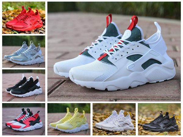 

2020 new huarache 4.0 1.0 classical triple white black men women huarache shoes huaraches sports sneakers running shoes 36-45