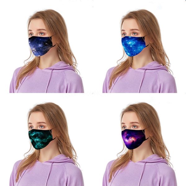 

e1wuv cotton fa maskswasable and reusable famask clot print breatable black masks forscarf bylima protection#396