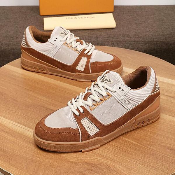 

fashion men shoes outdoor trianers sneakers scarpe da uomo luxury design mens shoes casual chaussures pour hommes sale fashion sneakers l698, Black