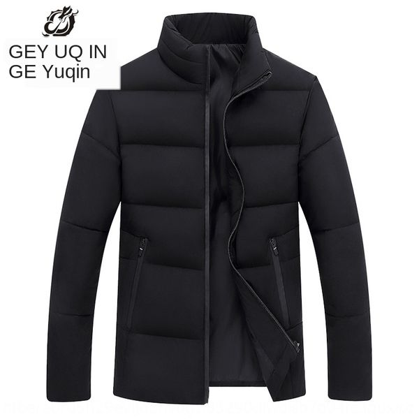 

off season middle aged jacket down jacketcoat down jacket men thick dad short middle-aged daddy clothes claus winter winter coats, Black