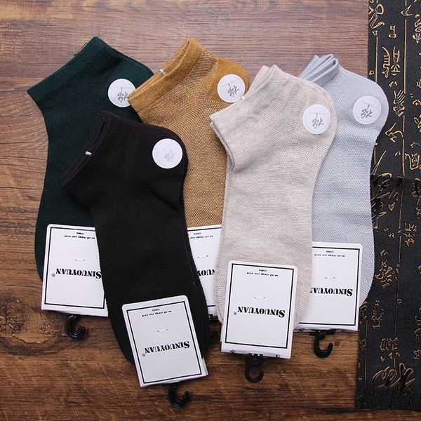 

сплошной цвет хлопка весной и лето лодка мужская лодка носки хлопковые сетки дышащая случайные мужские носки конфеты цвет все матч смешанный, Pink;yellow