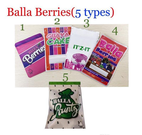 

exotic flavors gashouse balla berries 420 balla runtz guava cake it'z-it packaging bags smell proof mylar bags for dry herb flower ce20